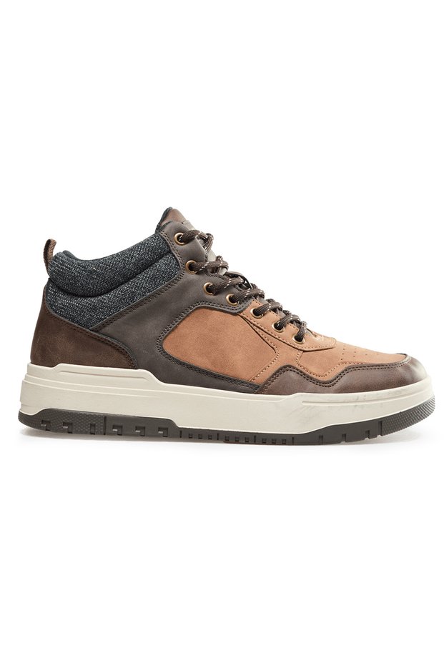 Bağcıklı Mid Cut Sneaker