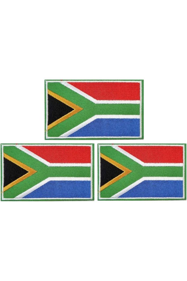 3Pack South Africa Flag Patch South African Flags Patchs, South Africa Tactical Flag Embroidery