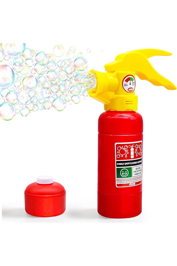 Automatic Bubble Maker Fire Extinguisher Bubble Blower Machine with Bubble Solution (230 ml)