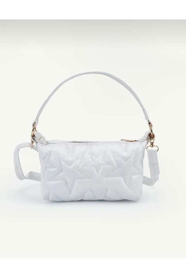 Star Patterned Women's Shoulder and Crossbody Bag