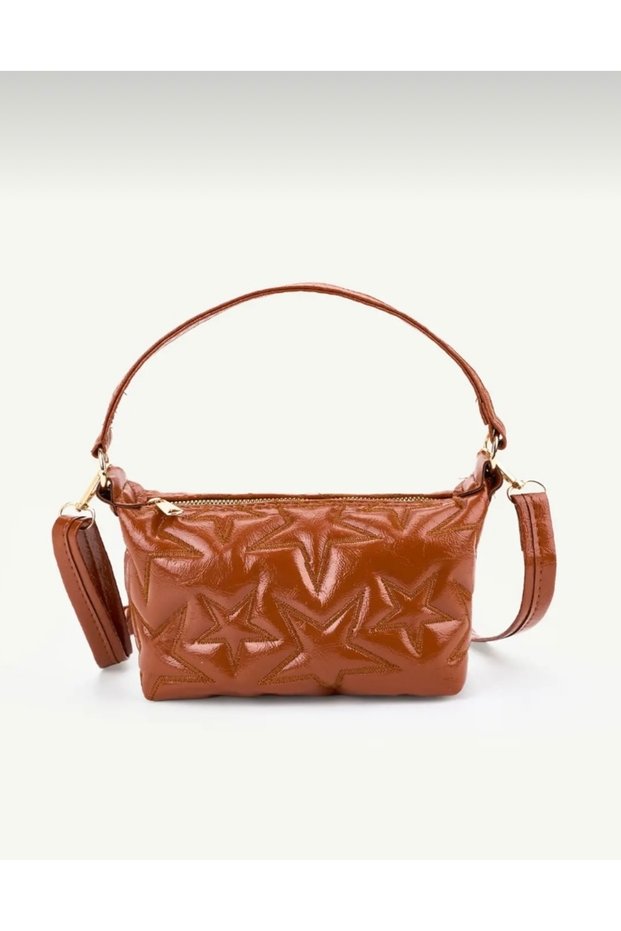 Star Patterned Women's Shoulder and Crossbody Bag