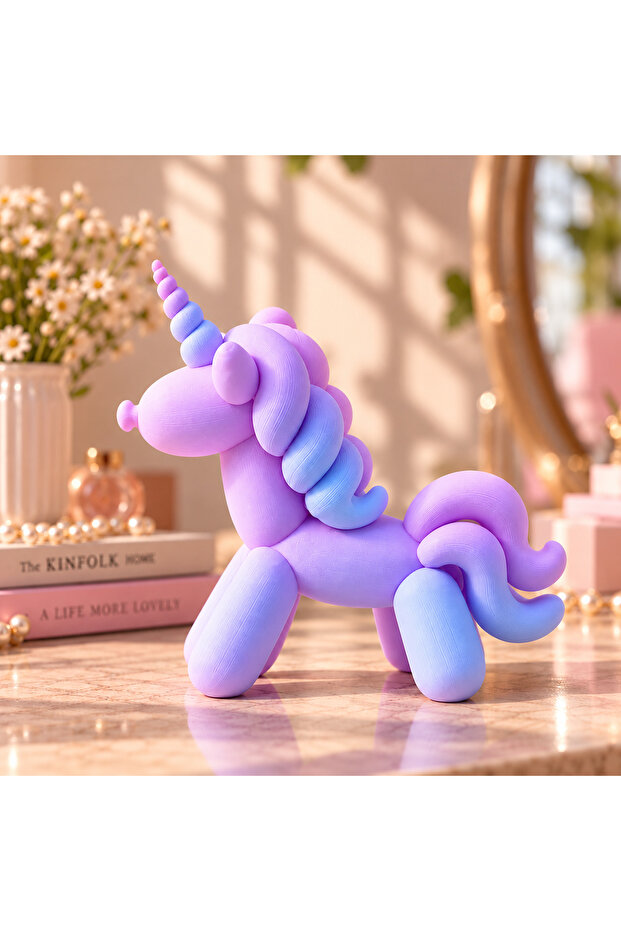 Unicorn balon figür