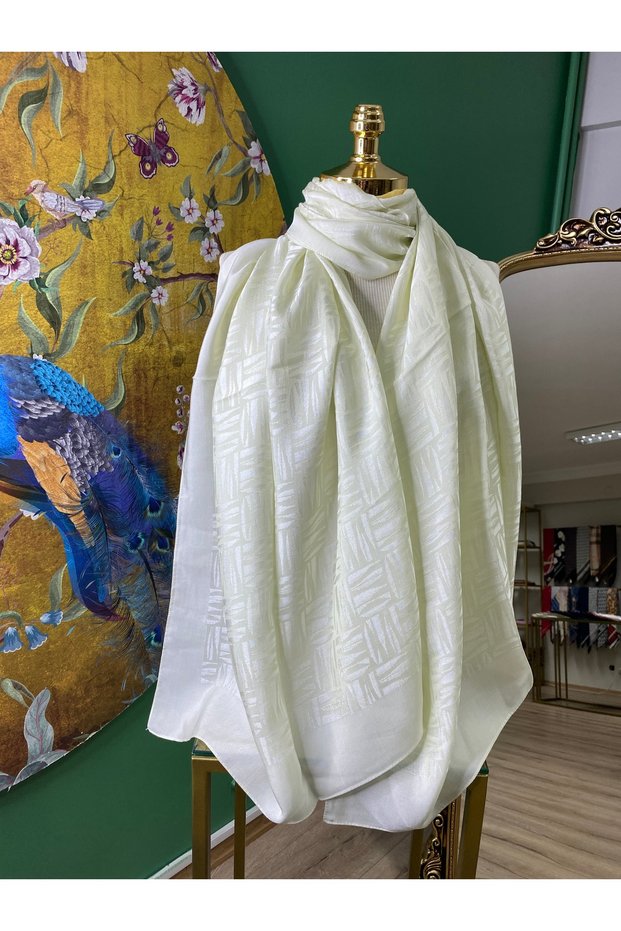 Harem Scarf Elisa Shawl Olive Green Color