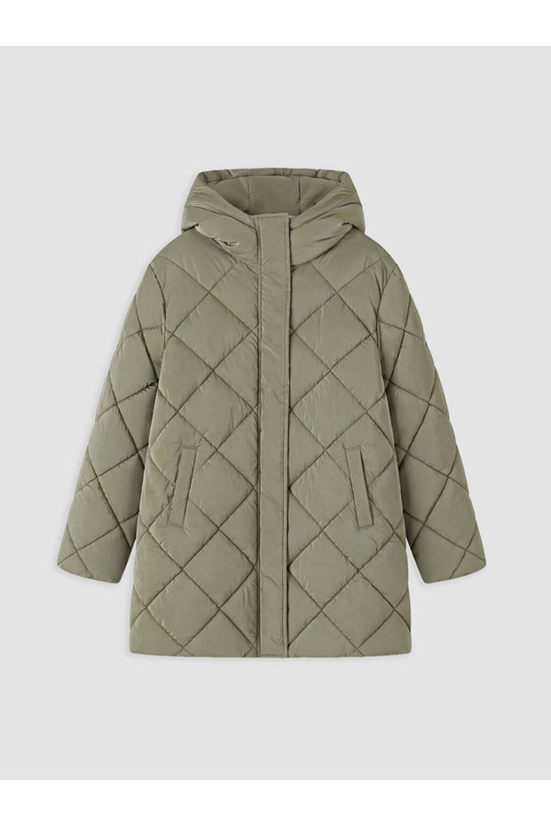 Water Repellent Girls' Inflatable Coat