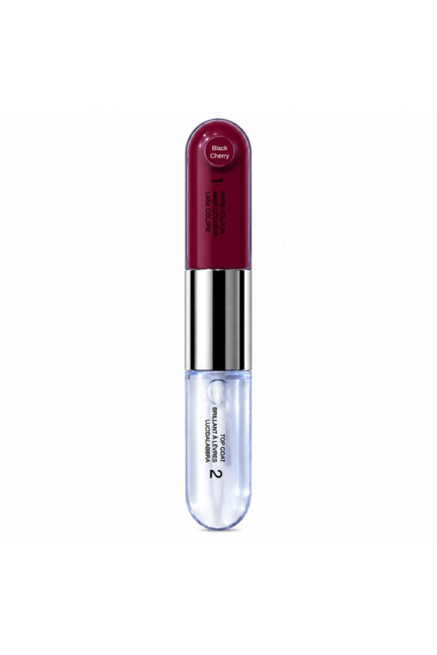 Double Liquid Lipsticks - Black Cherry