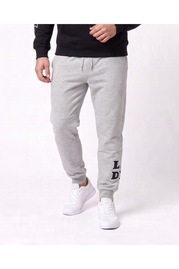 Men's Bottom Sweatpants 100% Cotton - Elastic Waist with Cord