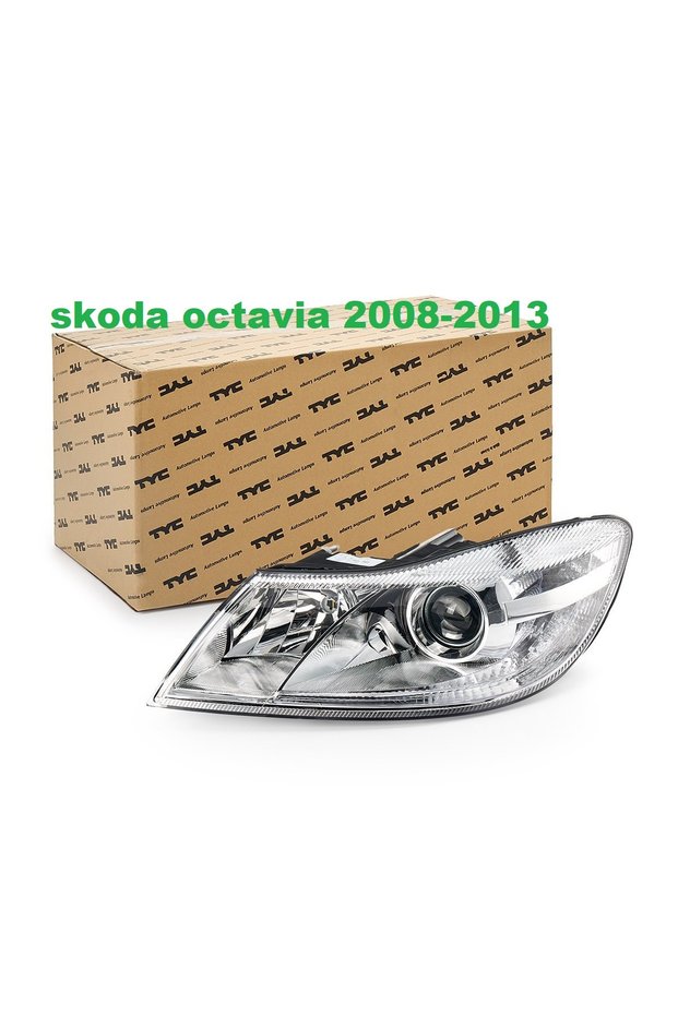 Skoda Octavia left headlight