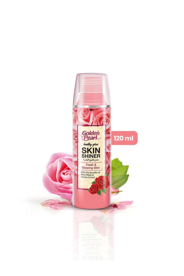 Healthy Glow Skin Shiner - 120gm | For Fresh & Glowing Skin, With the Benefits of Rose Water & Lemon Extract