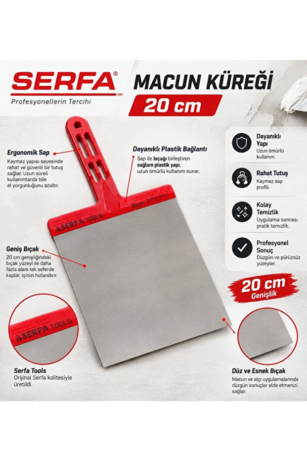 SERFA MACUN KÜREĞİ 20 CM