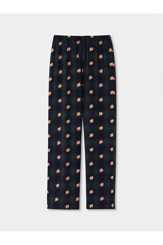 Esvab • Modern & Distinctive Cute Teddy Bear Printed Men's Pajama Bottoms