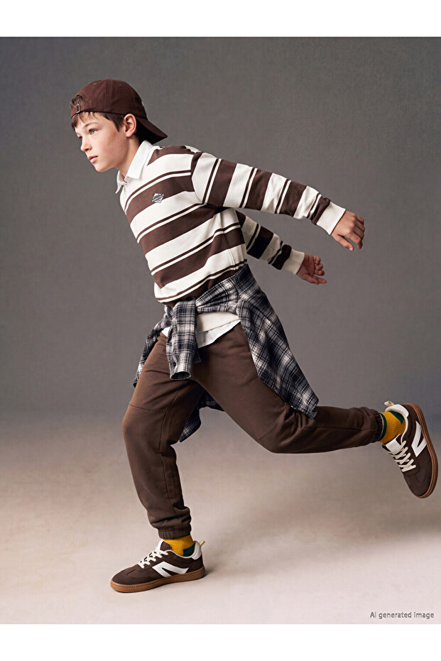 Esvab • Modern & Distinctive Striped Boys' Suit