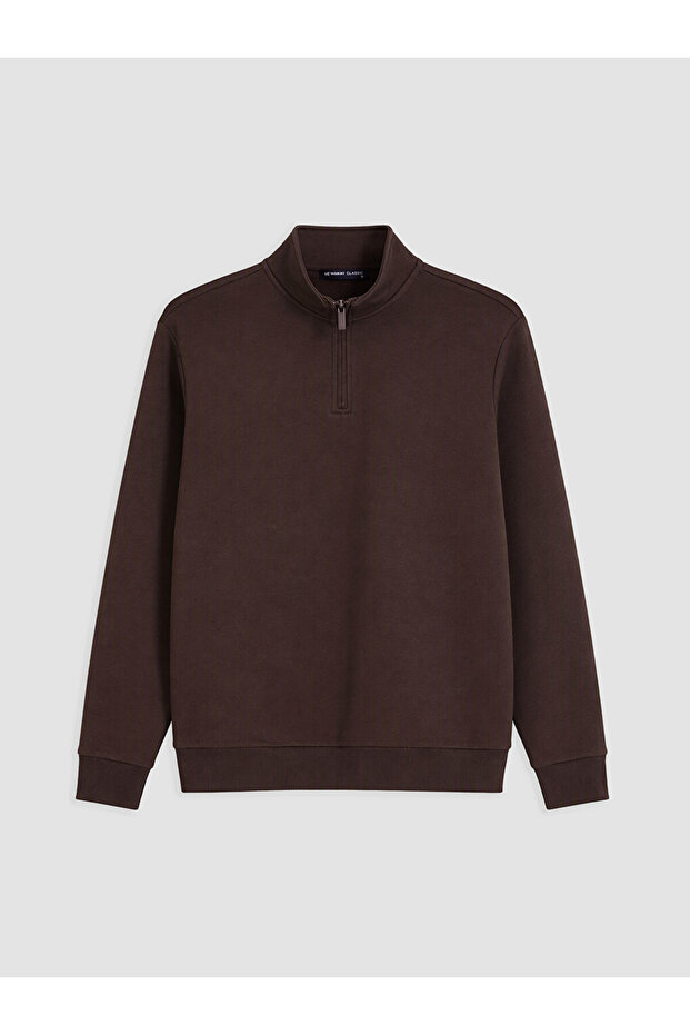 Esvab • Modern & Distinctive Stand Collar Men's Thick Sweatshirt