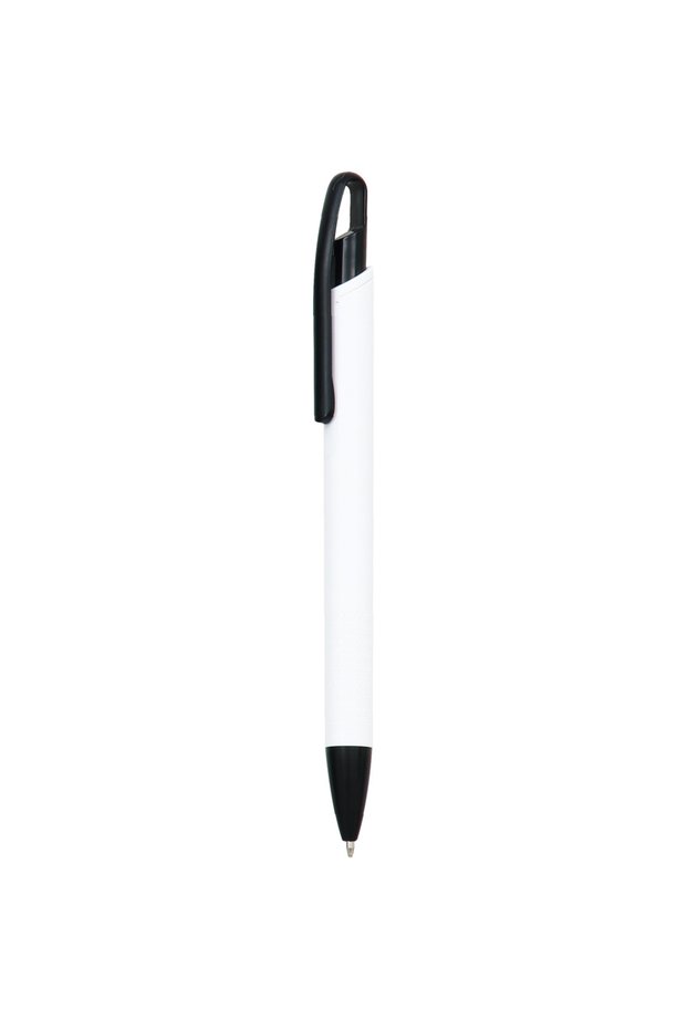 Plastic Ballpoint Pen 0544-150 White 100 Pieces Without Printing -