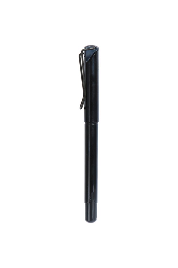 Plastic Gel Roller Pen 0532-100 Black 100 Pieces Unprinted -