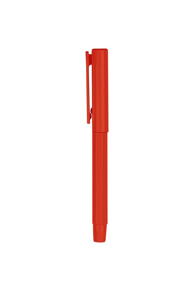 Plastic Gel Roller Pen 0532-40 Red 100 Pieces Unprinted