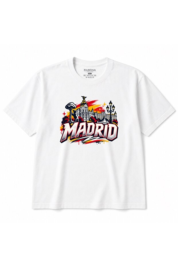 Madrid Urban Heritage Landmarks Graphic T-Shirt
