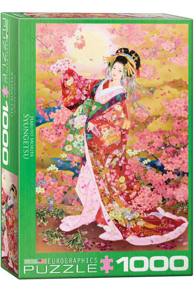 Syungetsu by Haruyo Morita 1000-Piece Jigsaw Puzzle, Japanese Art Puzzle