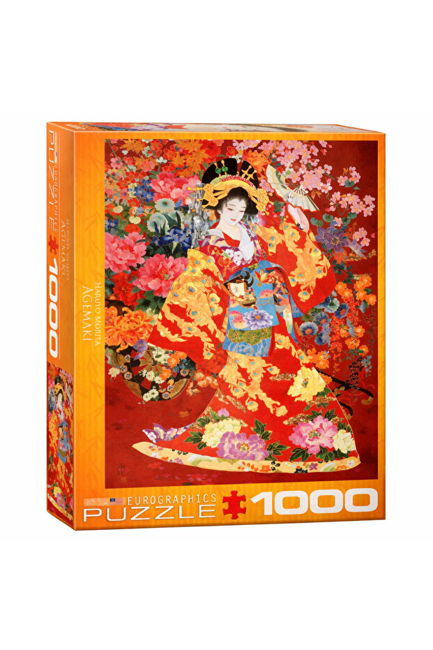 Agemaki by Haruyo Morita 1000-Piece Jigsaw Puzzle, Japanese Art Puzzle