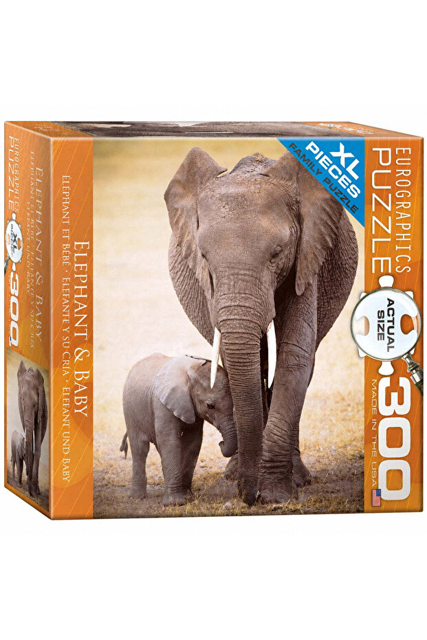 Elephant & Baby 300 Pieces Puzzle