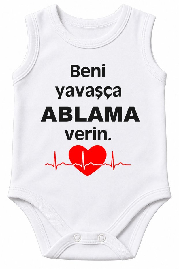 Give Me a Slow down and a Break Written on It 100% Cotton Printed Baby Bodysuit Short Sleeve