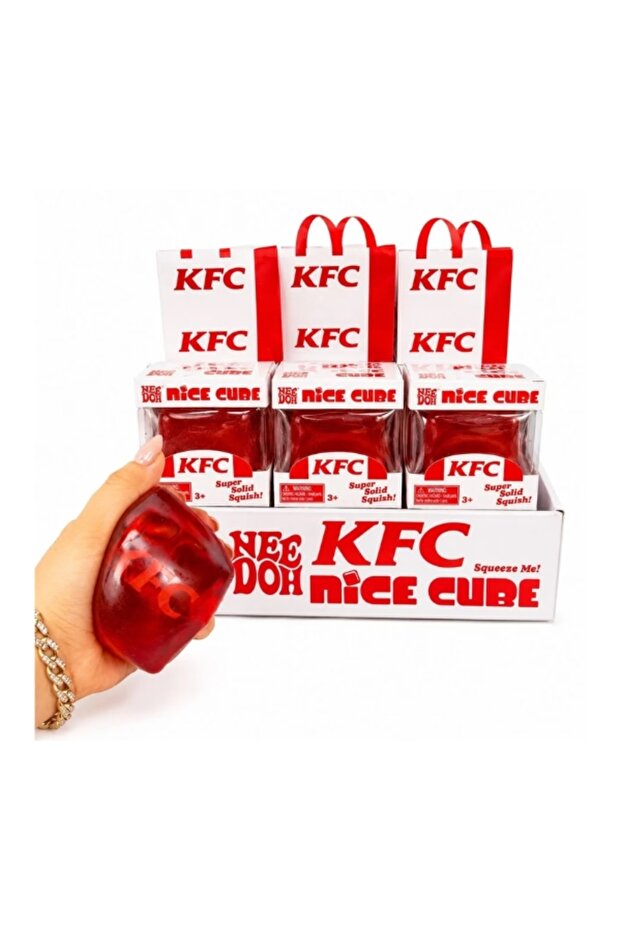 Nice Cube Squish KFC – Soft Sensory Squeeze & Stress Relief Fidget Toy