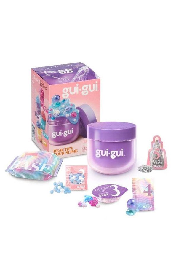 Gui-gui Slime Kit, Assorted 1 Piece (Style & Color May Vary) Each Sold Separately | Collectible Sli