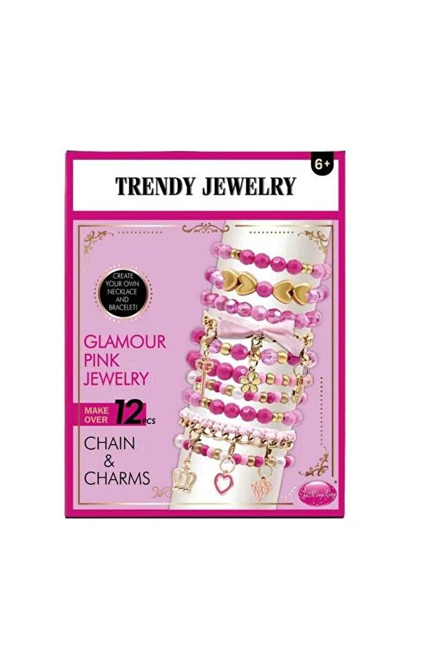 Chain And Charms Jewelry Set