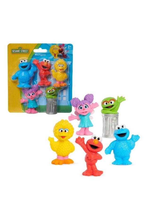 Sesame Street 5 Pack Mini Figure Set