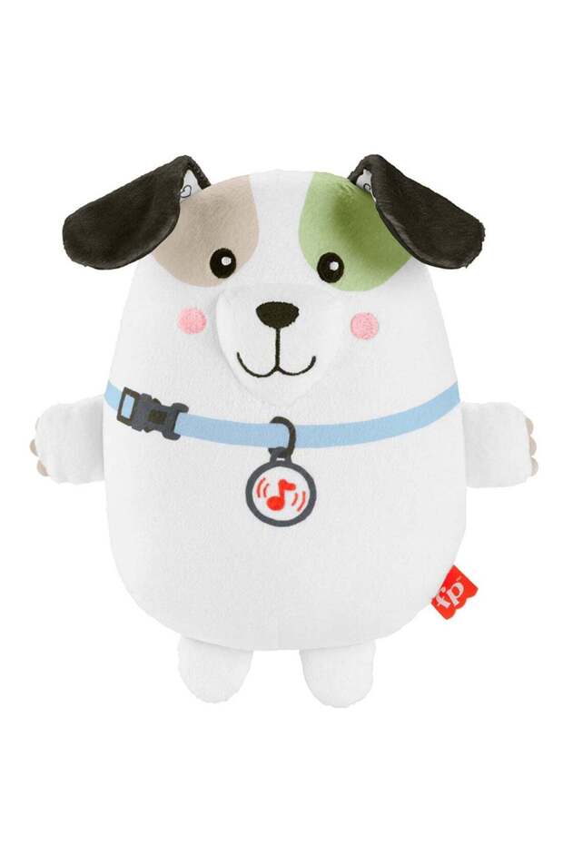 Baby Toy Calming Vibes Puppy Soother Plush Portable Sound Machine with Vibrations for Newborns 0+ M