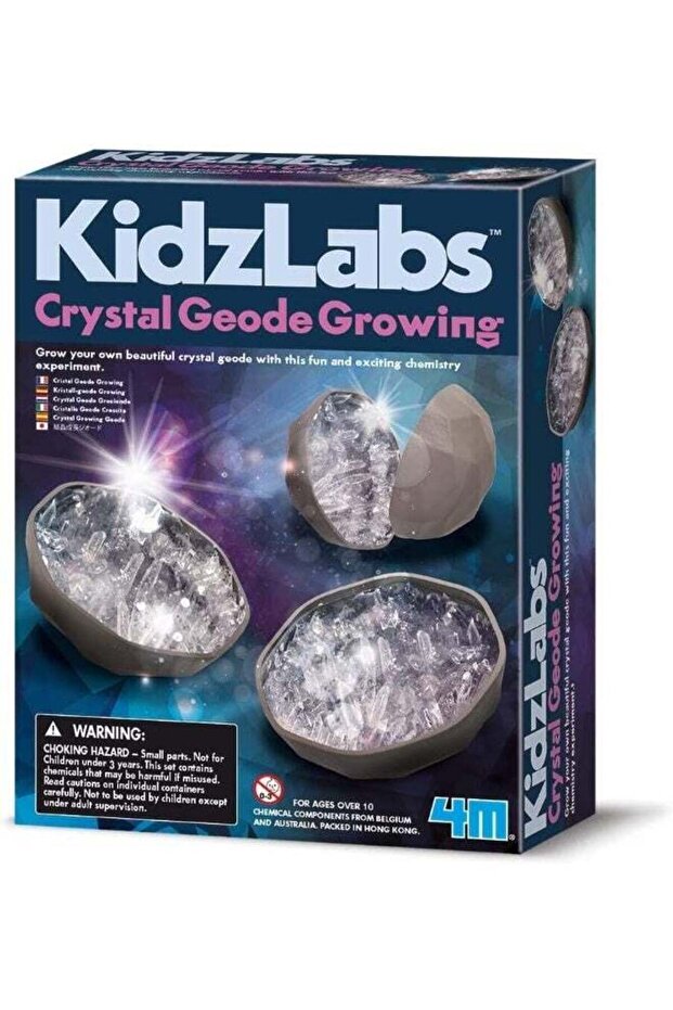 4M Geode Growing Crystal
