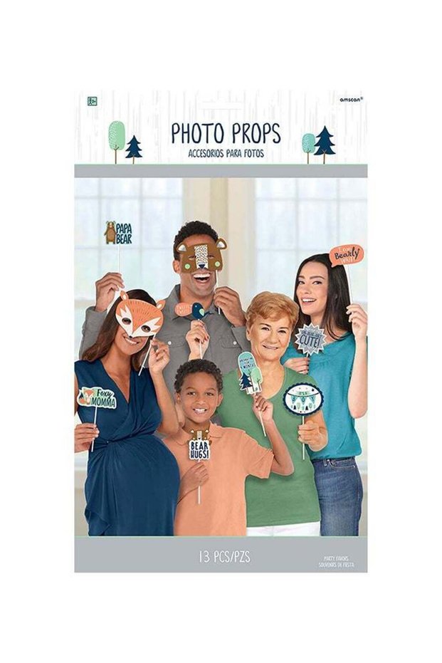Baby Shower - Bearly Wait Boy Photo Props 13pcs