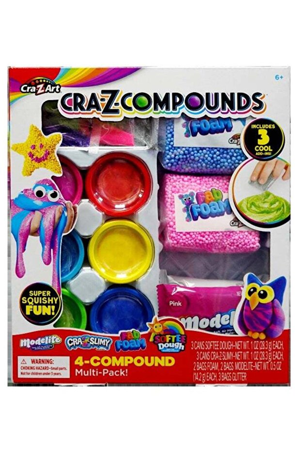 Cra-Z-Compounds 4-Compound Multi-Pack with 3 Accessories