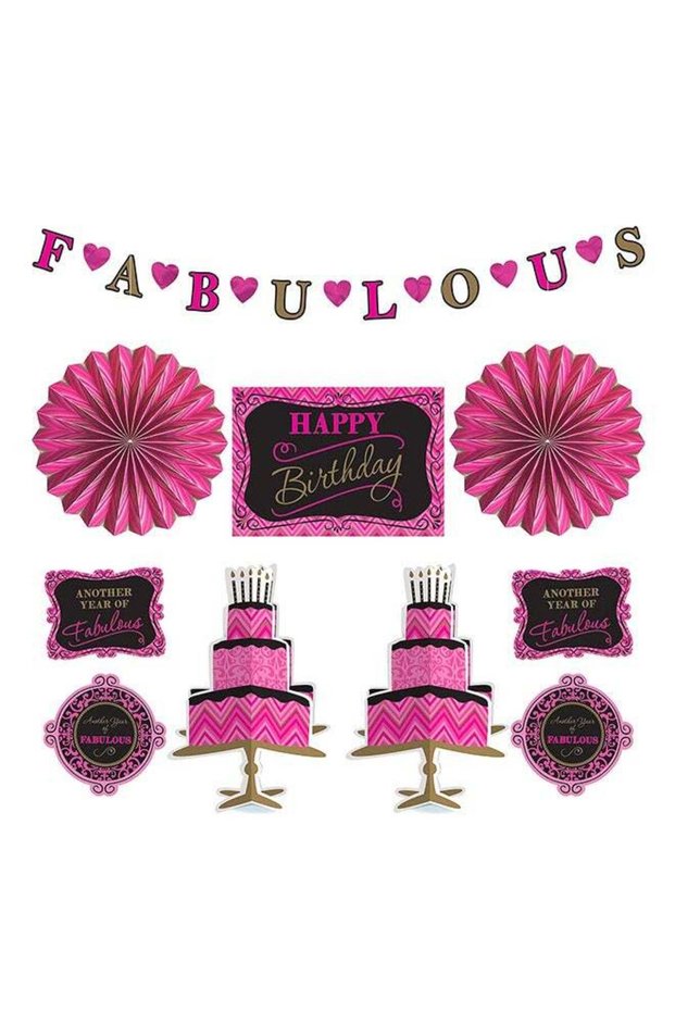 Fabulous Room Decorating Kit Birthday Party Supplies