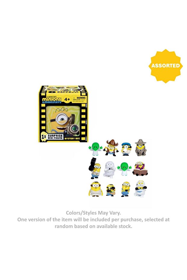 Minions & Monsters Series 1 Surprise Mini Figure (Assorted)