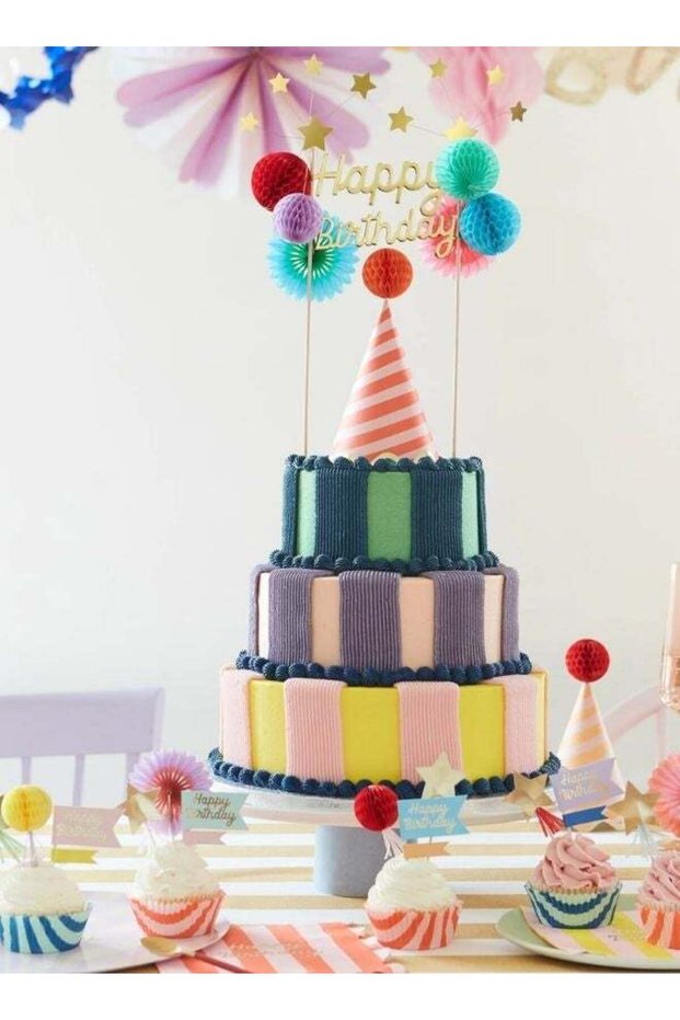 Happy Birthday Cake Topper