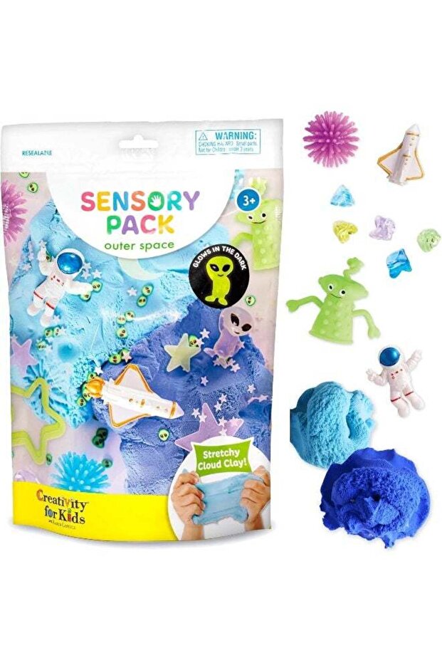 Sensory Pack: Outer Space - Toddler Activities and Space Toys, Gifts for Kids, Sensory Toys for Tod