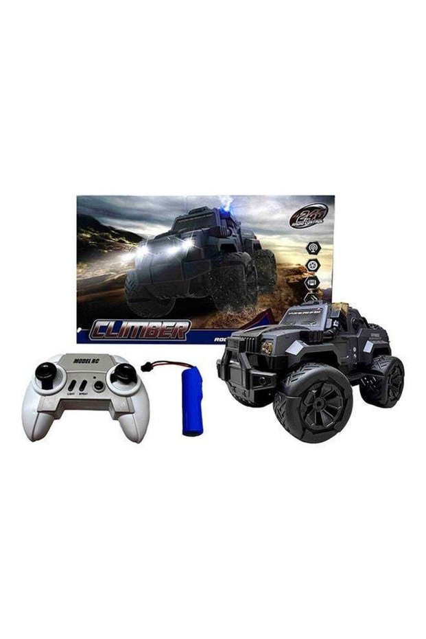 Mytoys RC Car With Spray And LED Light 2.4G Radio Remote Control Car Durable Climbing Drift Off-Roa