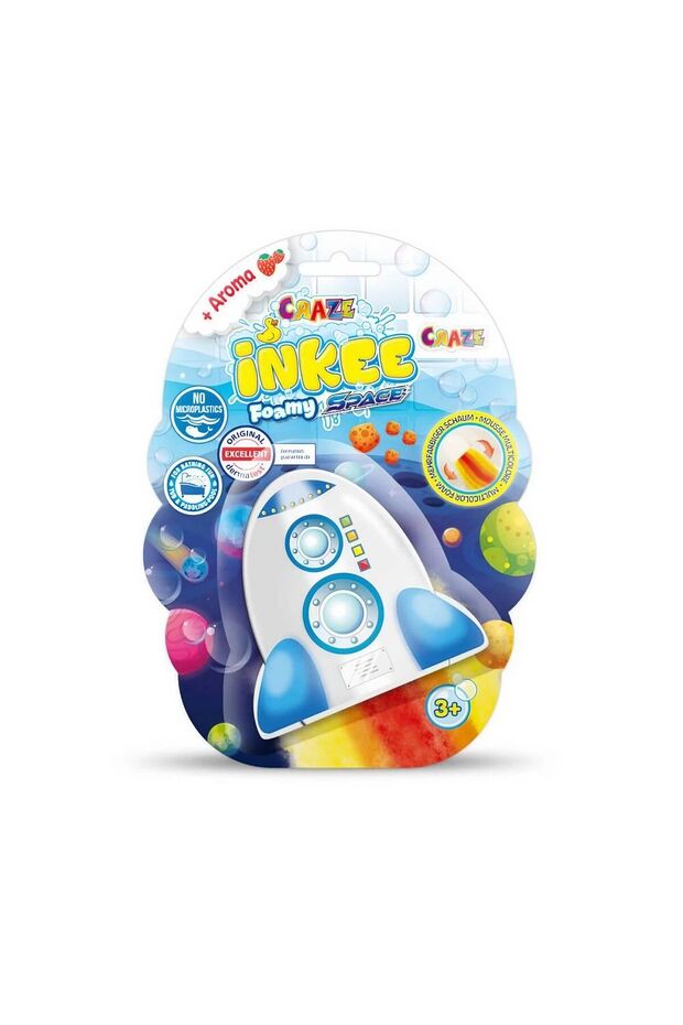 INKEE Foamy Space Multi-Colored Foam Bath Bomb (Assorted)