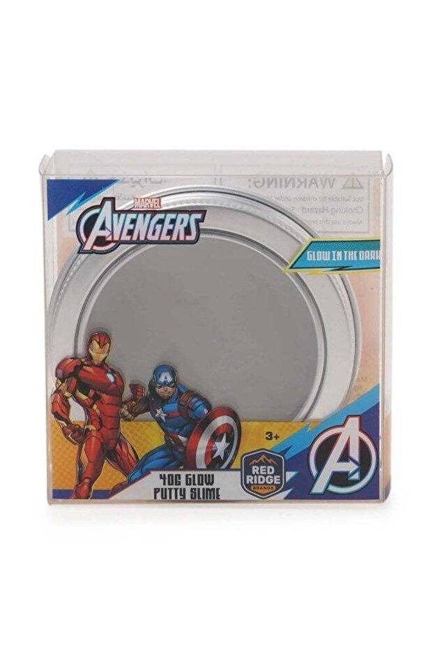 Avengers 40g Glow-in-the-dark Putty Slime | Creative Play, Stress Relief & Sensory Exploration Toy