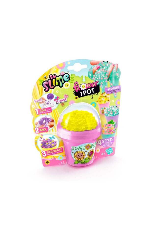 So Slime Flower Pot DIY Scented Slime Kit (Assorted)