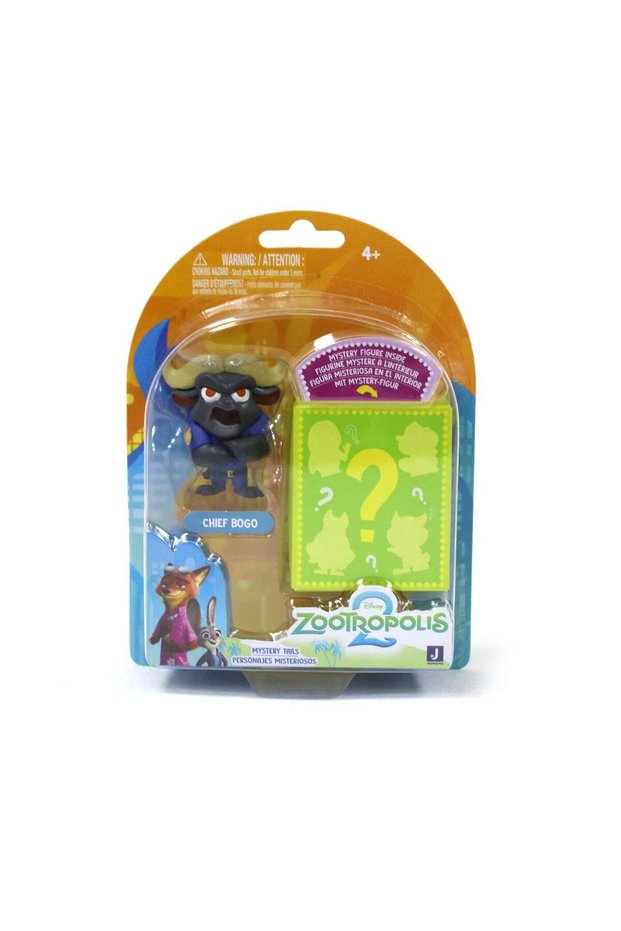 Zootropolis 2 Collectible Figure 2-in-1 Pack - Chief Bogo & Myster Figure 2-Inches | Zootopia 2 Mys
