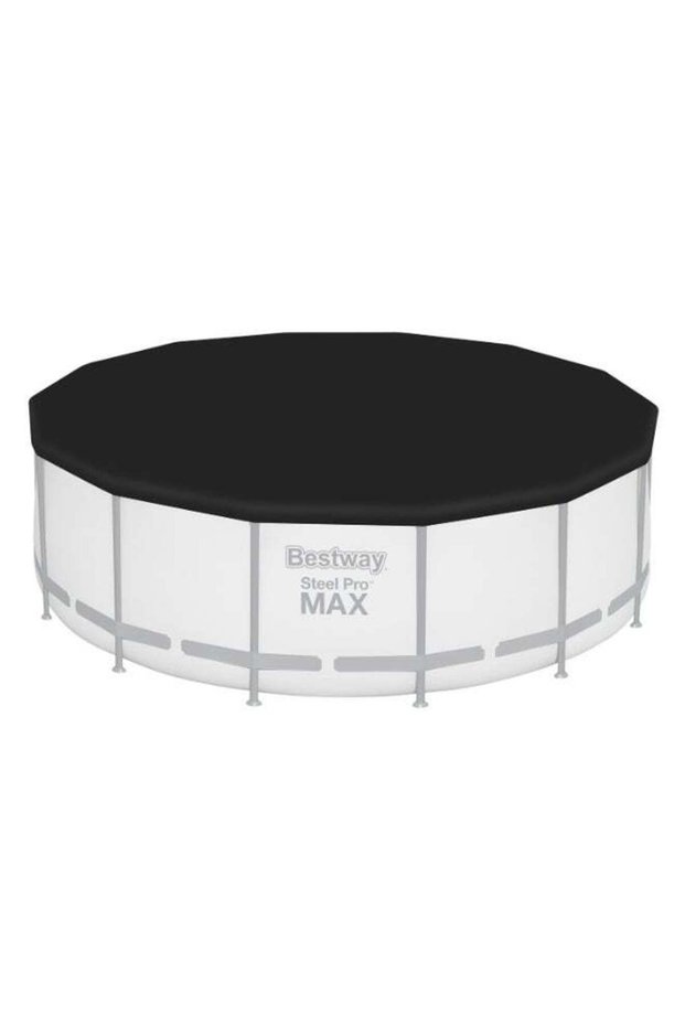 Bestway Flowclear 14 ft Round Solar Pool Cover, 4.27 m Solar Heating Cover for Above Ground Pools,