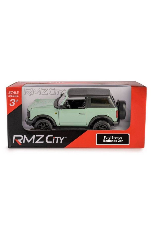 RMZ City Ford Bronco Badlands 2dr Die-cast Car (1:36, Green/Black)