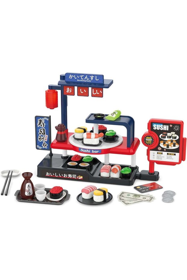 Mini Panda Mini Sushi Bar Playset for Kids 3+