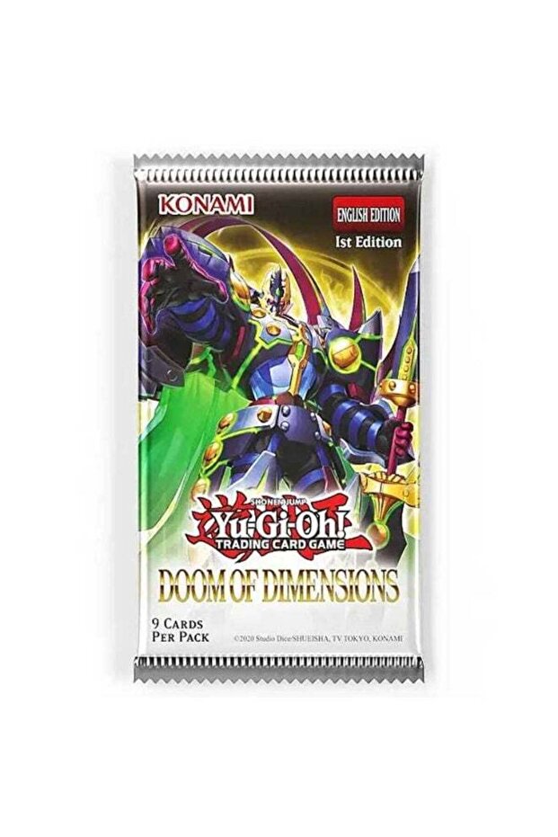 Yu-Gi-Oh TCG: Doom of Dimensions Booster Single Pack (1 Random Piece)