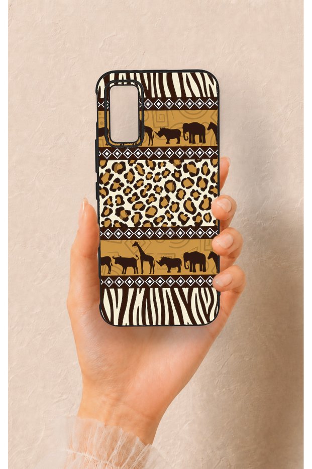 Infinix Gt 30 Pro Compatible African Safari Patterned Silicone Case