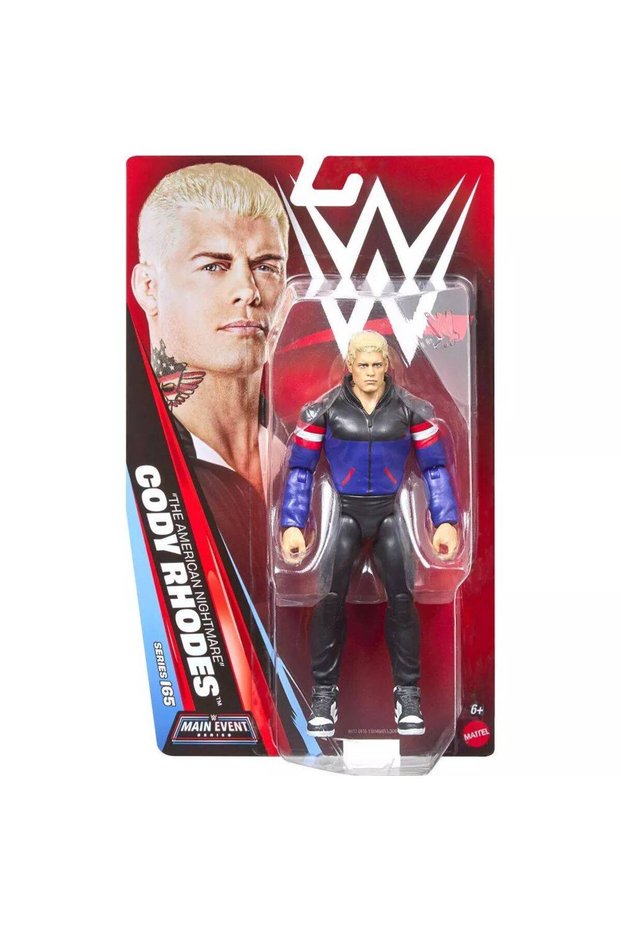WWE Main Event Series The American Nightmare Cody Rhodes Action Figure (15.24 cm)