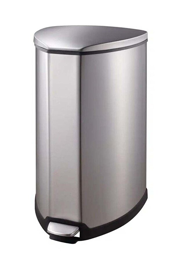 Grace Stainless Steel Pedal Bin with Slow Close Lid | Trash Can with Lid | 5 Liter, Silver