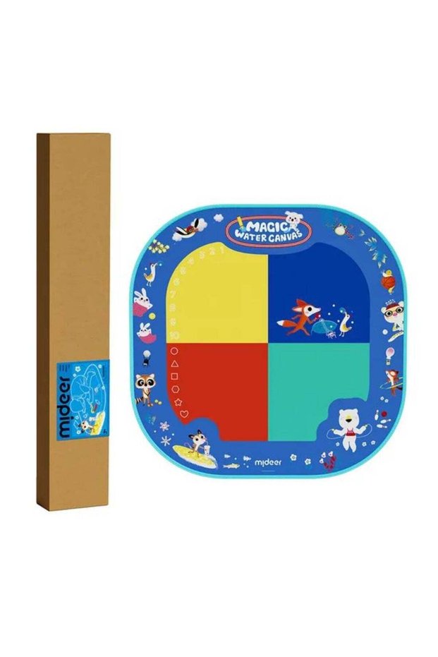 Magic Doodle Mat Drawing Kit – Sports Day Theme – 80x80cm Reusable Water Drawing Mat for Toddlers a