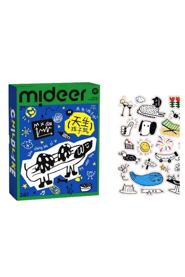 Playful Tattoo Stickers Deluxe Edition for Boys – Kids Creative Tattoo & Sticker Art Set with 1000+